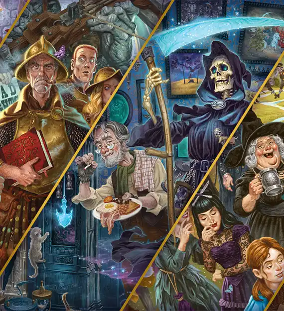 The weird and wonderful home of Discworld.