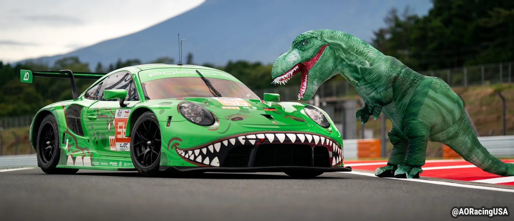 What does a Porsche and a dinosaur have in common?